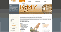 Desktop Screenshot of kemypreklady.cz